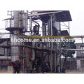 10TPD continuous waste plastic scrap to fuel oil machine with PLC